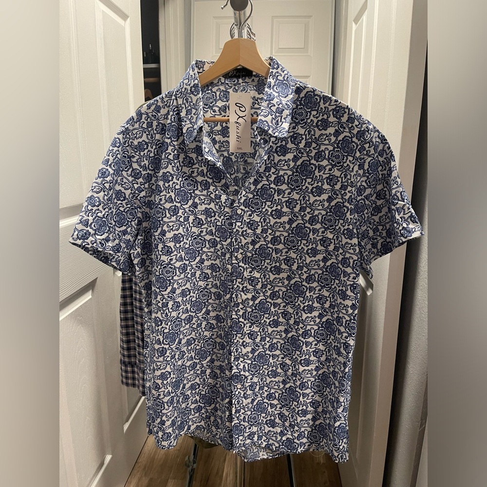 Paisley Style Button Down NWT